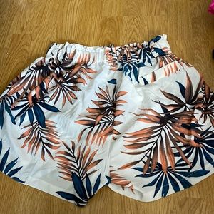 Leaf shorts from shein